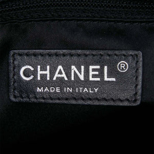 Chanel GST Black Caviar Silver
