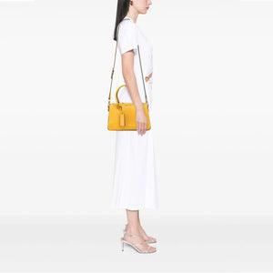 Miu Miu Handbag Yellow Leather