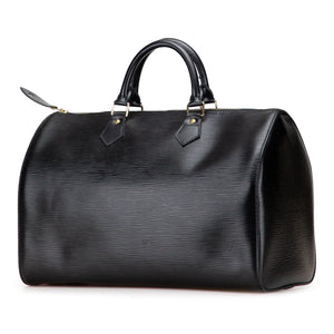 Louis Vuitton Speedy 35 Black Epi