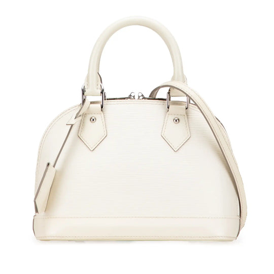 Louis Vuitton Alma BB White Epi