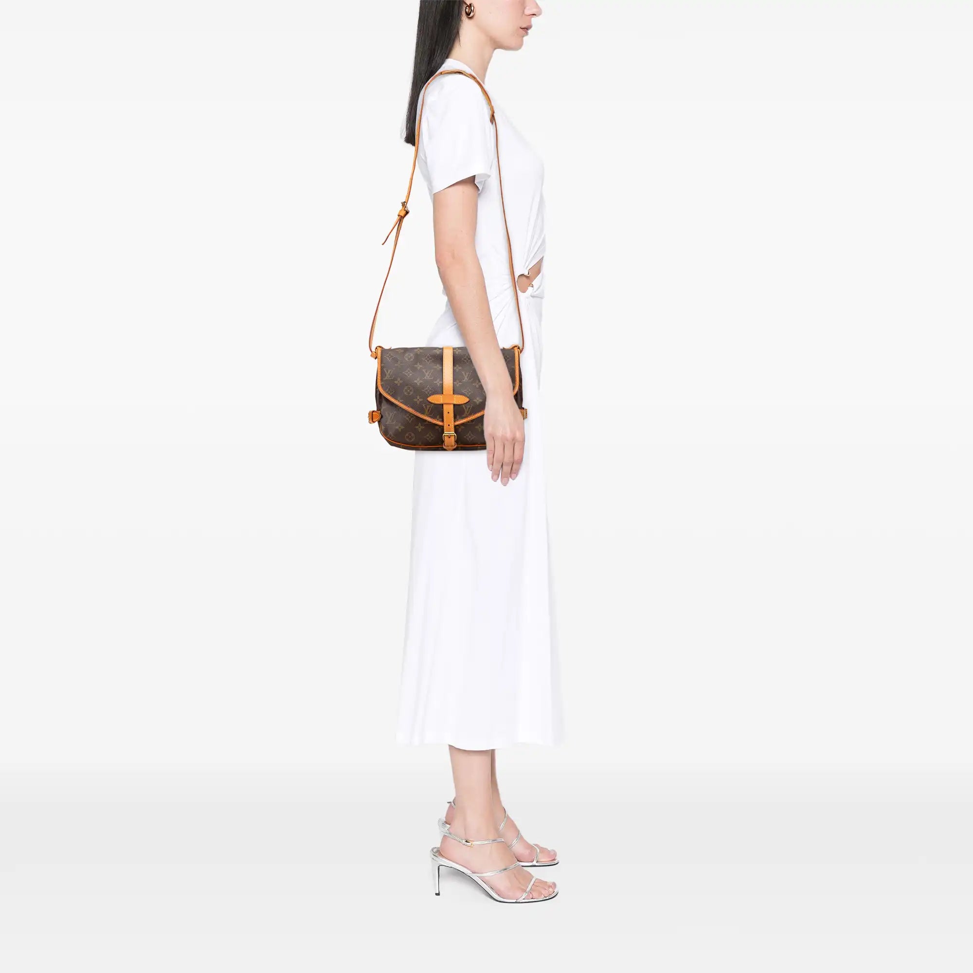 Louis Vuitton Saumur 30 Monogram Canvas