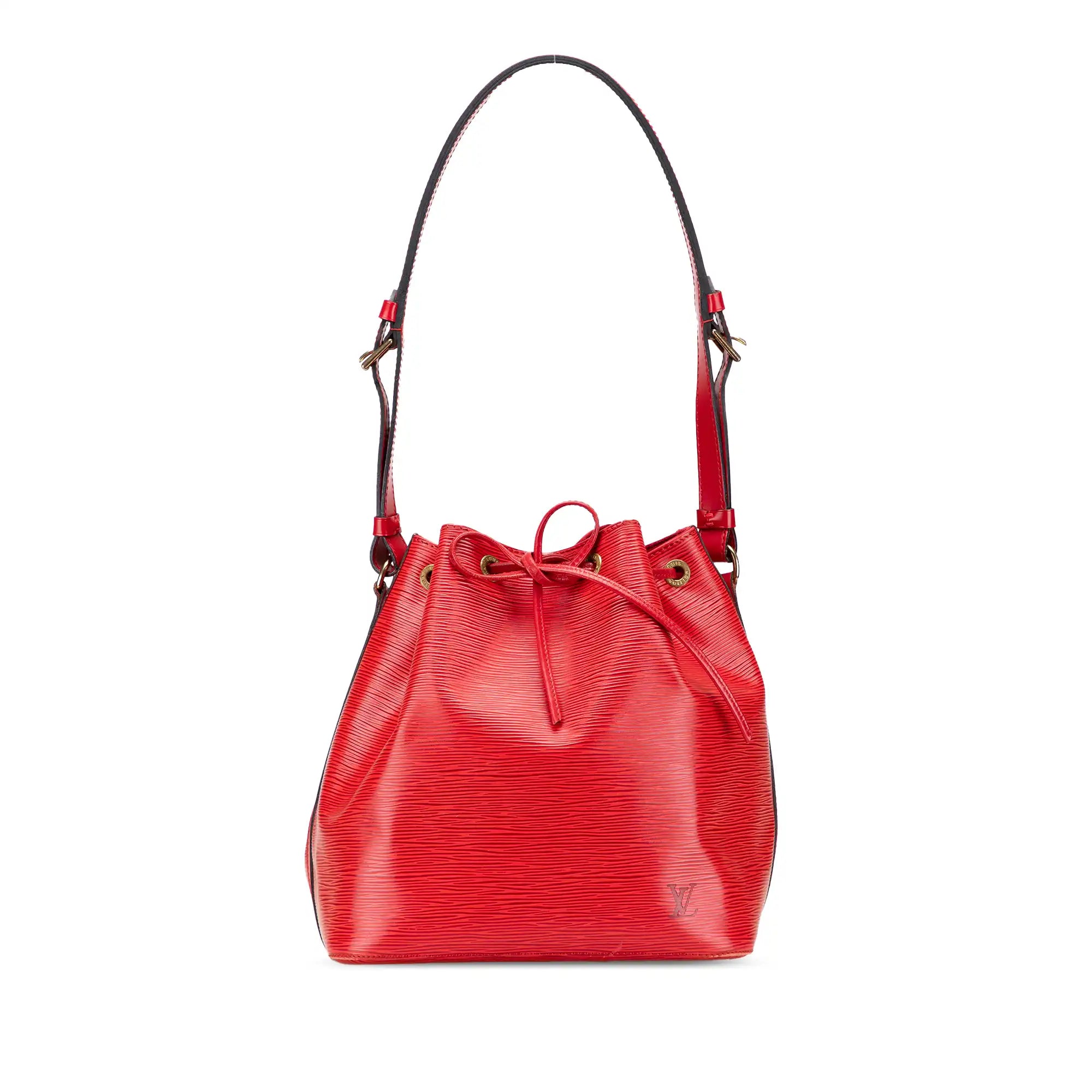 Louis Vuitton Petit Noé Red Epi