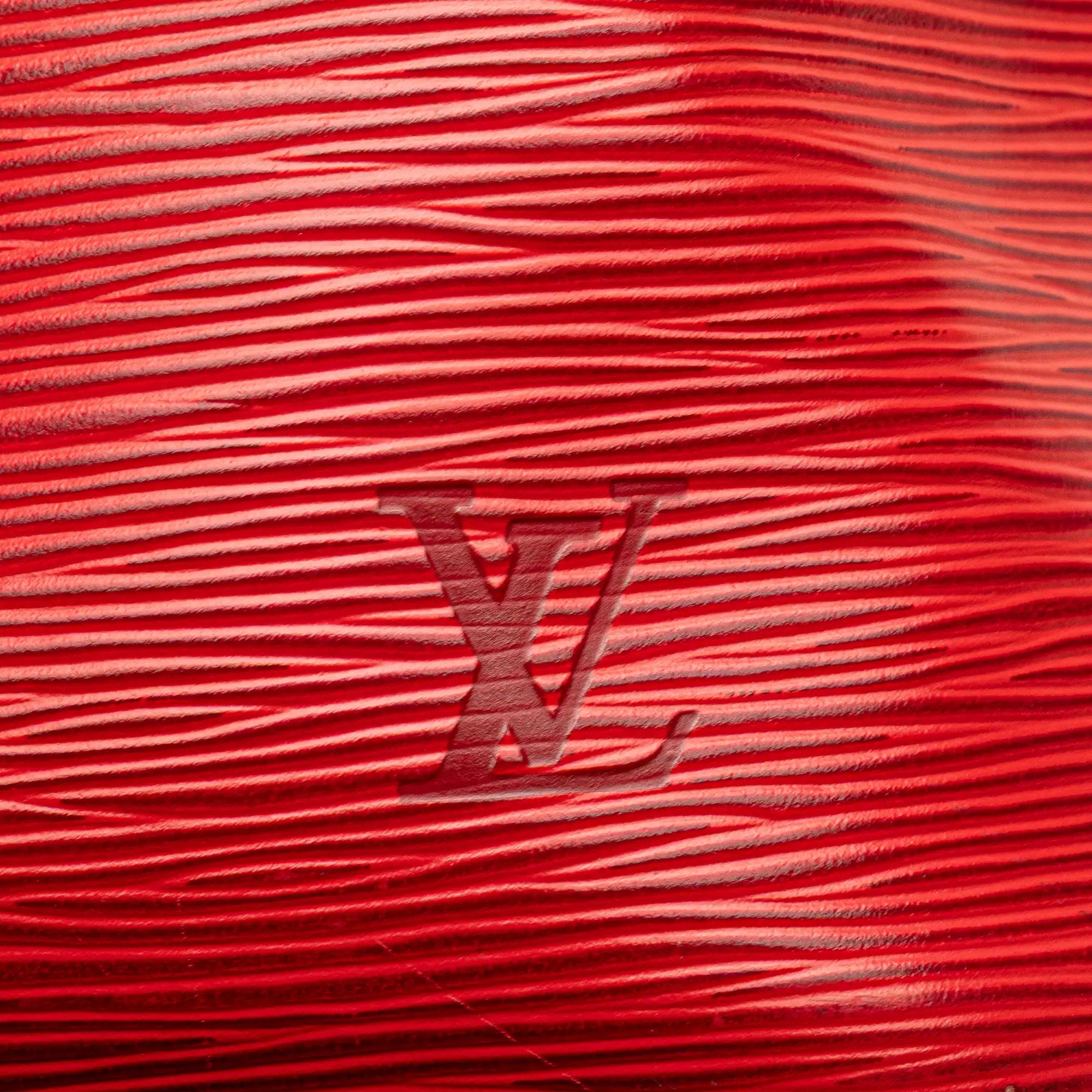 Louis Vuitton Petit Noé Red Epi