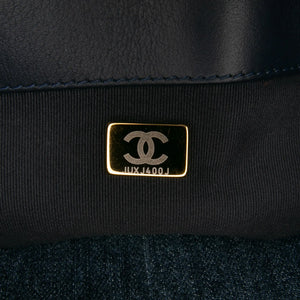 Chanel 19 Flap Large Blue Denim