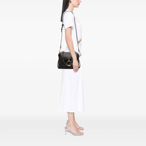Chloé Tess Day Small Black Leather
