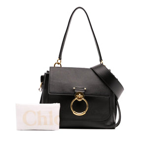 Chloé Tess Day Small Black Leather