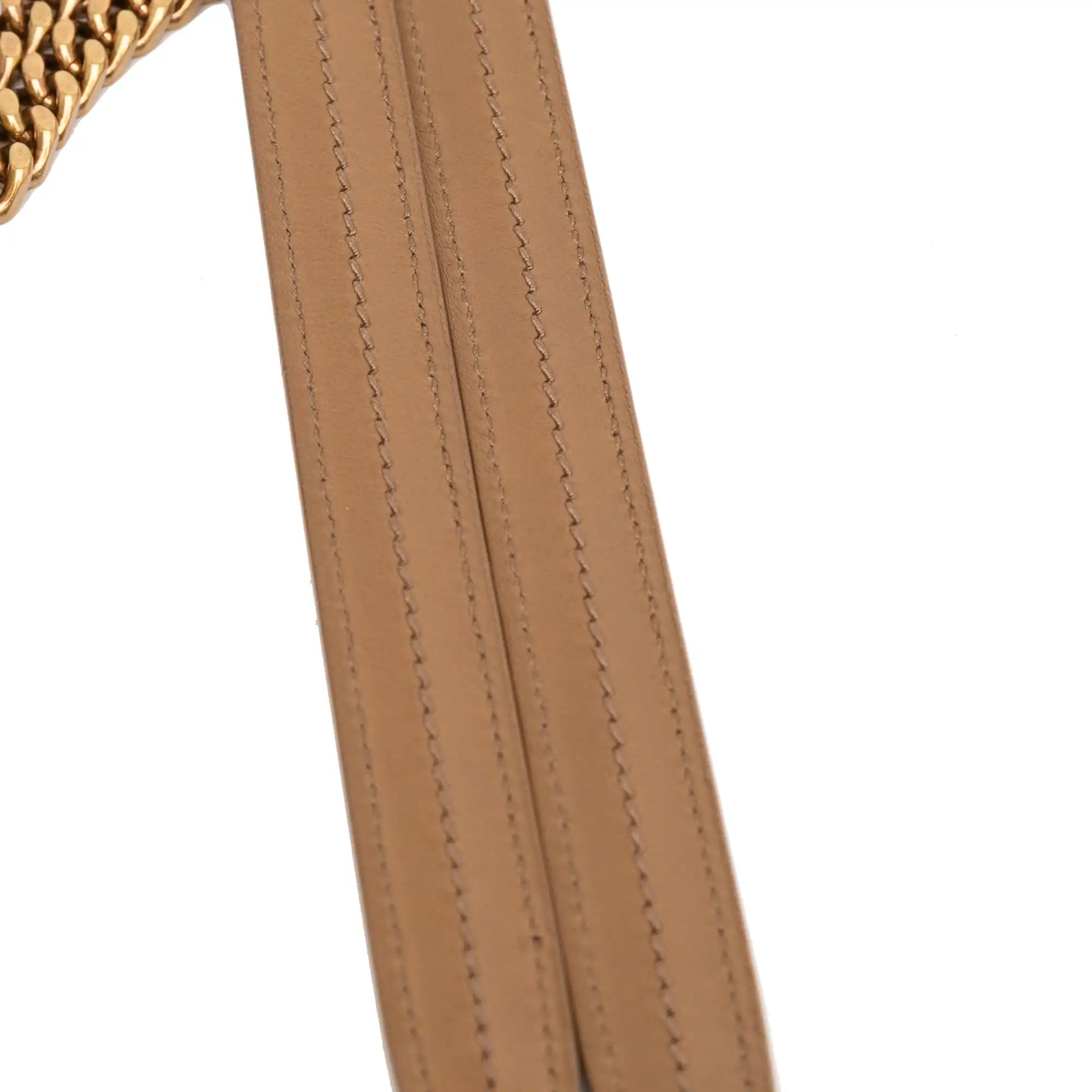 Yves Saint Laurent LouLou Small Brown Shearling