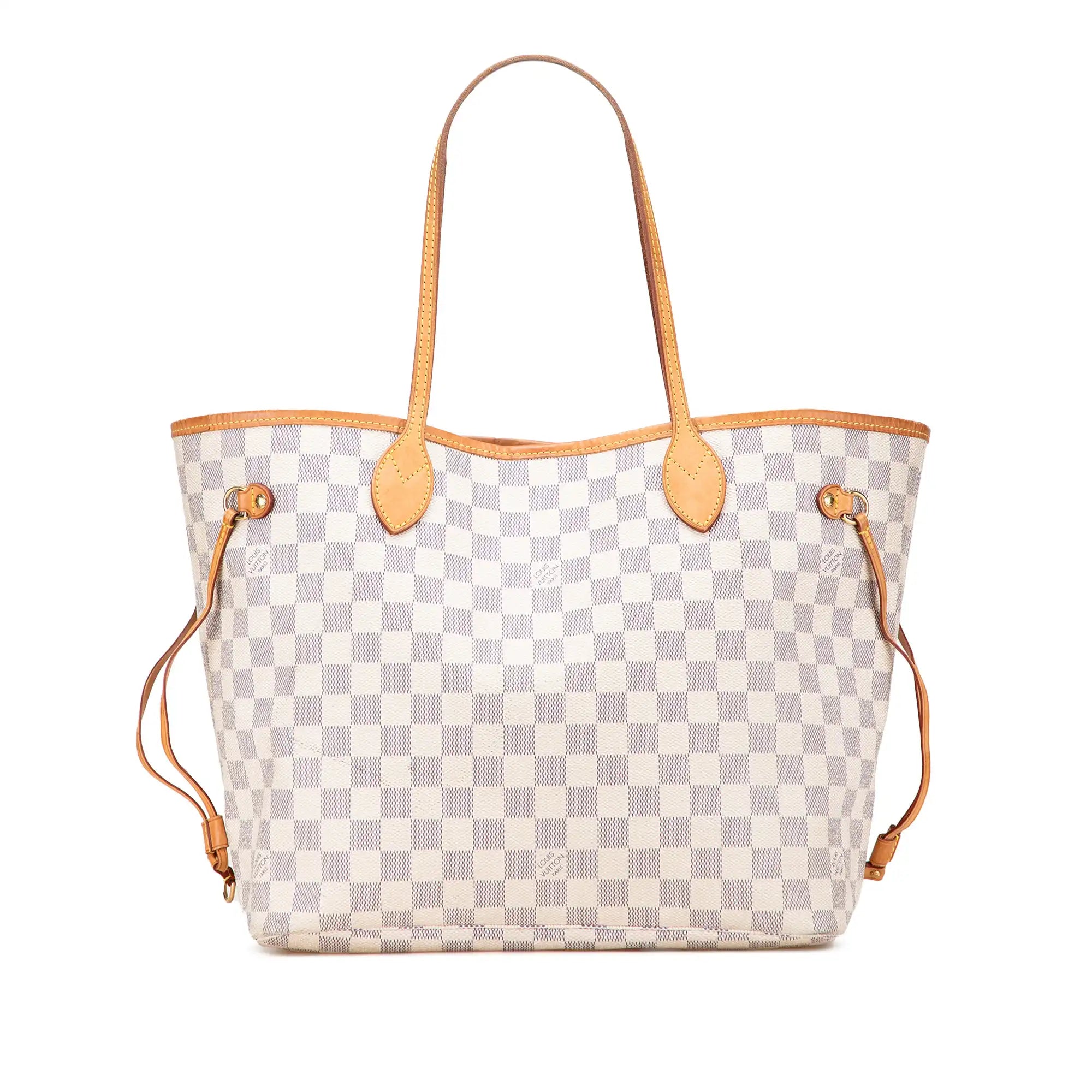 Louis Vuitton Neverfull MM Damier Azur Canvas