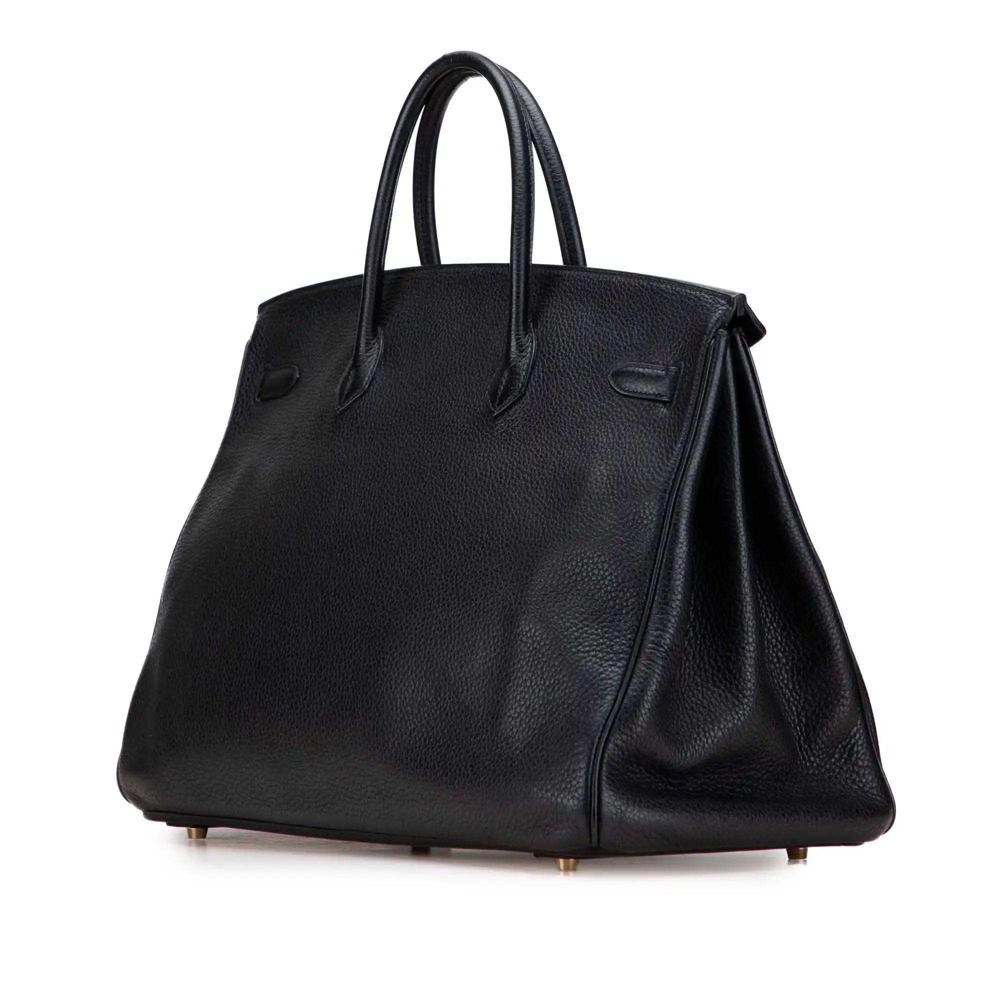 Hermès Birkin Retourne 40 Black Clemence Palladium