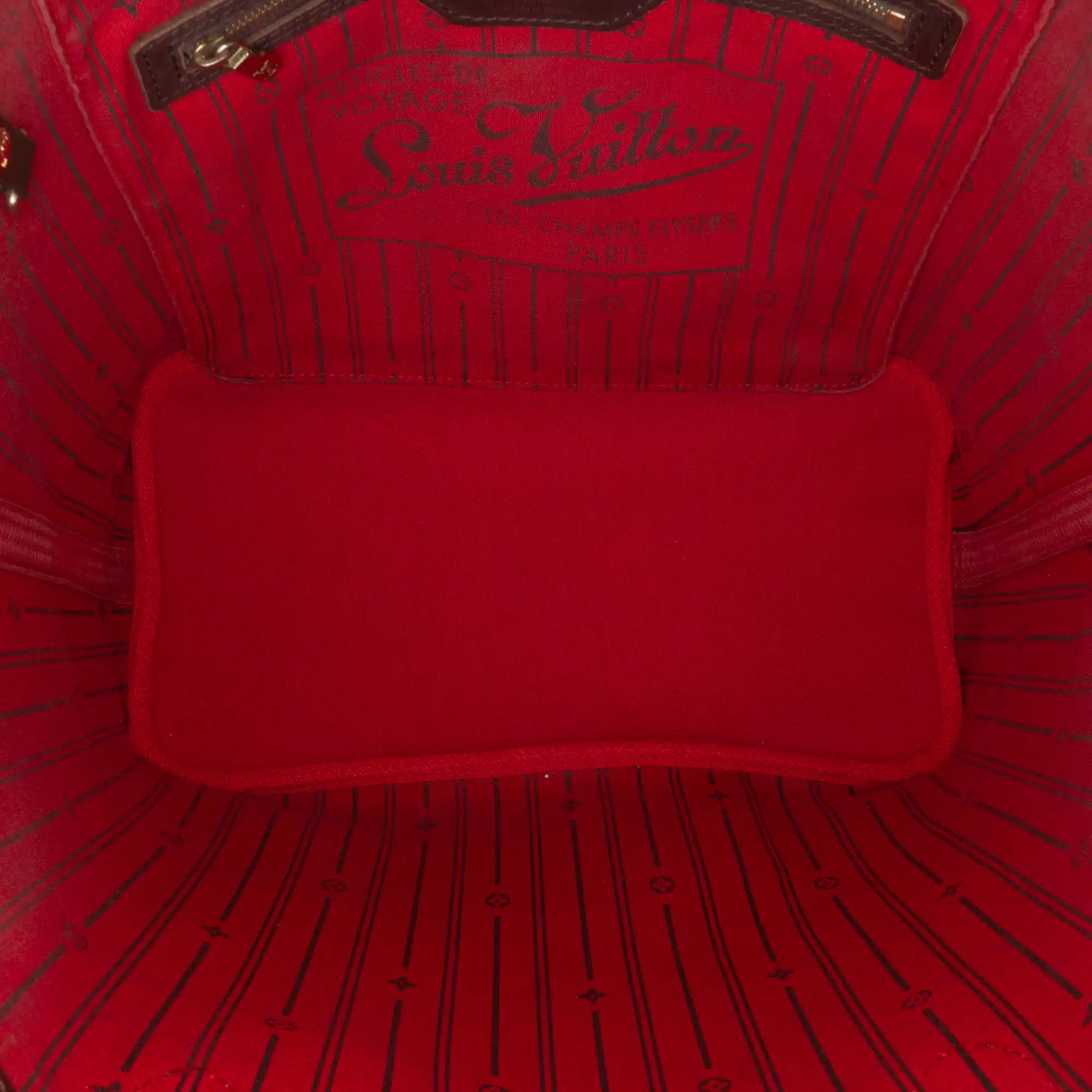 Louis Vuitton Neverfull MM Damier Ebene Canvas