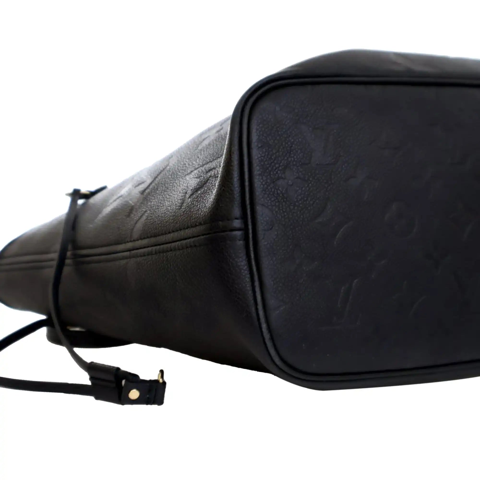 Louis Vuitton Neverfull MM Black Giant Monogram Empreinte