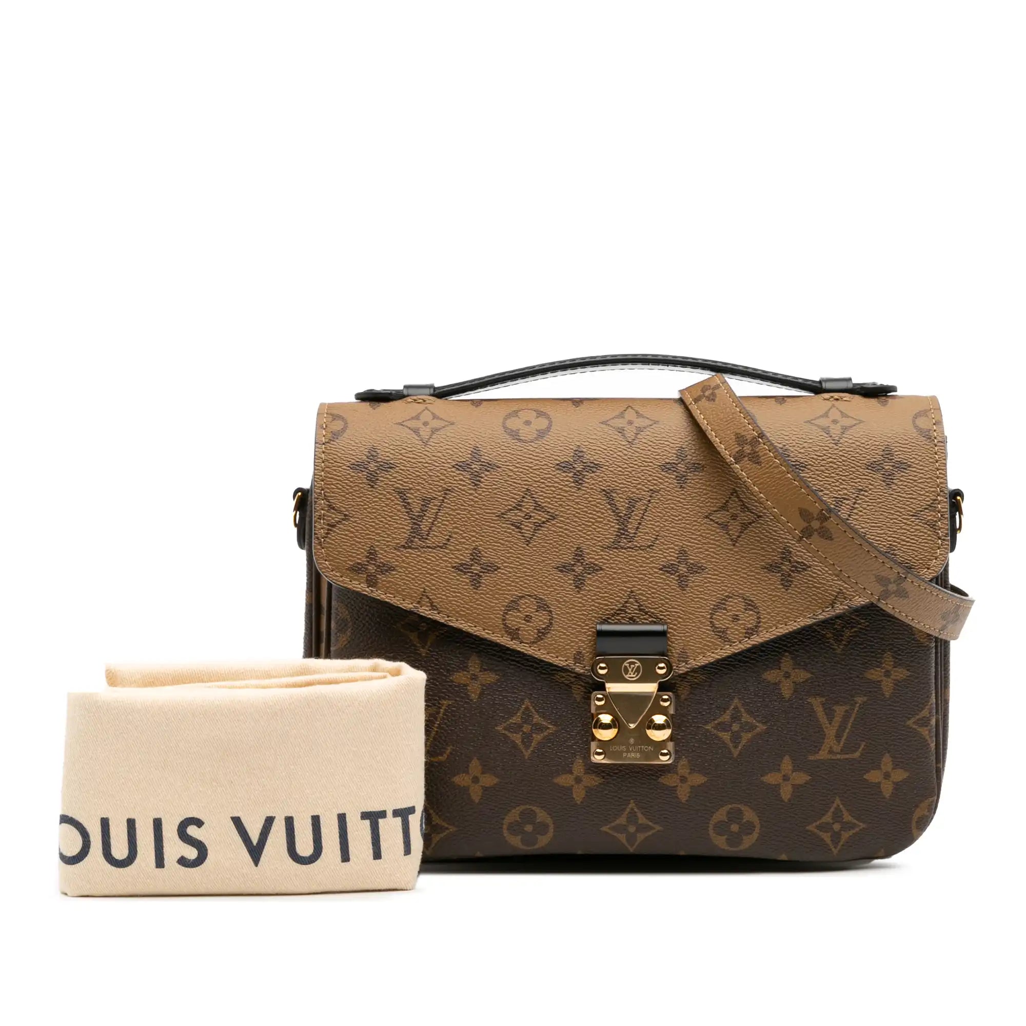 Louis Vuitton Pochette Métis Reverse Monogram Canvas