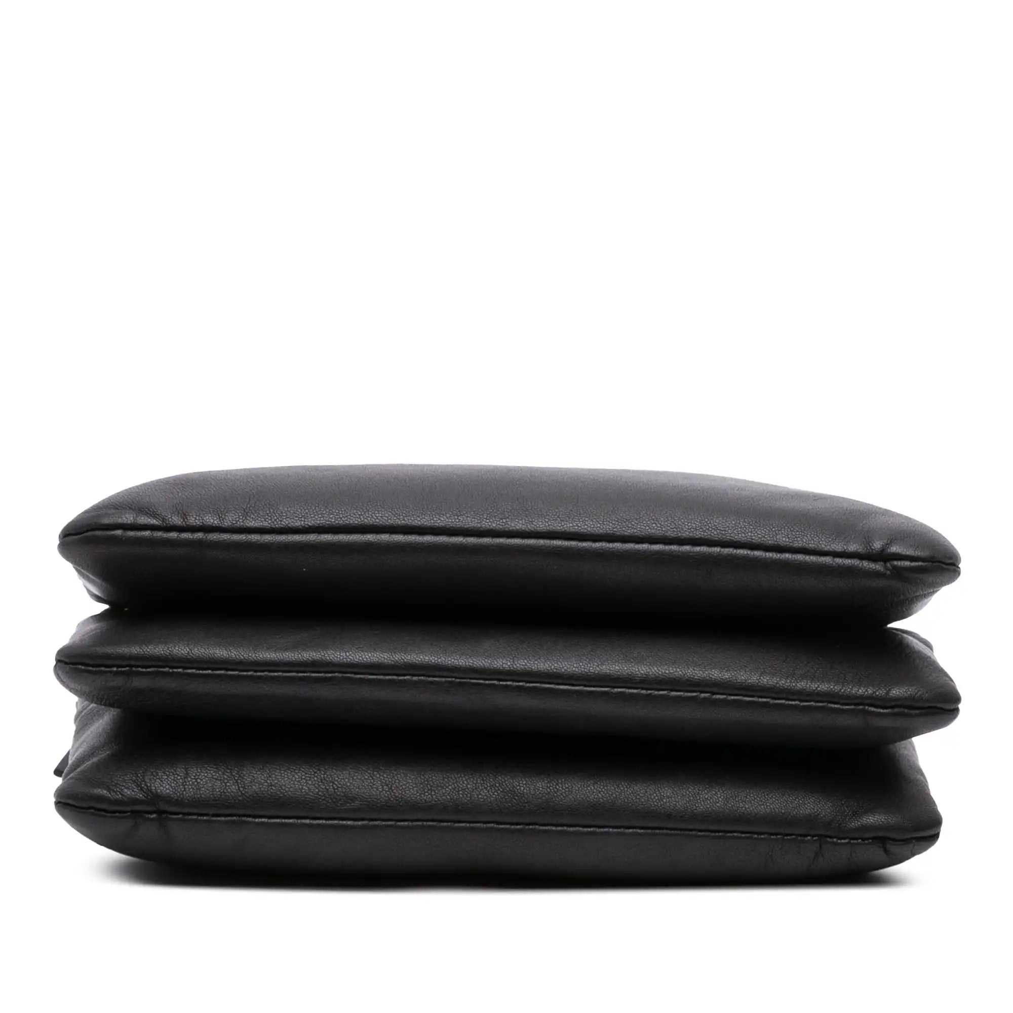 Celine Trio Small Black Lambskin
