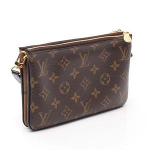 Louis Vuitton Double Zip Pochette Giant Monogram Canvas