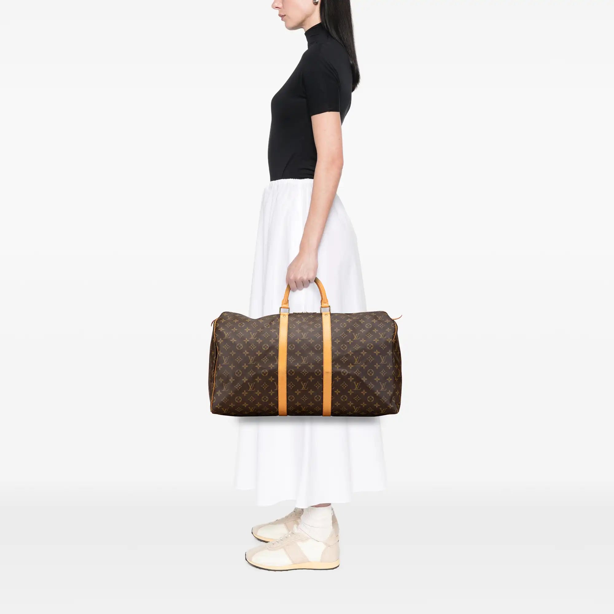Louis Vuitton Keepall 55 Monogram Canvas