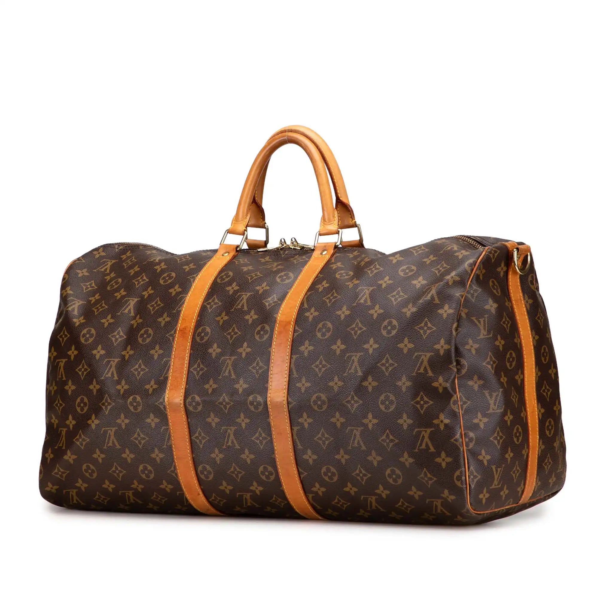 Louis Vuitton Keepall 55 Bandoulière Monogram Canvas