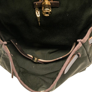 Hermès Herbag PM Brown Toile Backpack