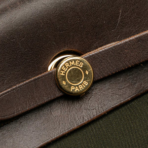 Hermès Herbag PM Brown Toile Backpack