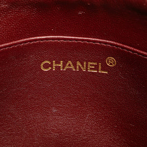 Chanel Handbag Small Black Lambskin Gold