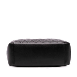 Chanel GST Black Caviar Gold
