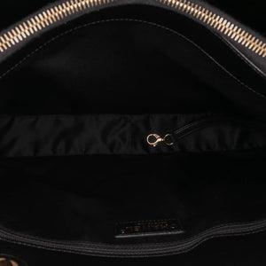 Chanel GST Black Caviar Gold