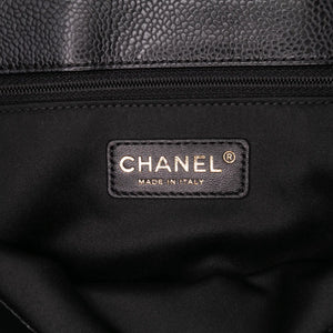 Chanel GST Black Caviar Gold