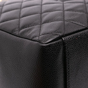 Chanel GST Black Caviar Gold