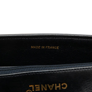 Chanel Classic Piping Single Flap Bicolor Lambskin Gold