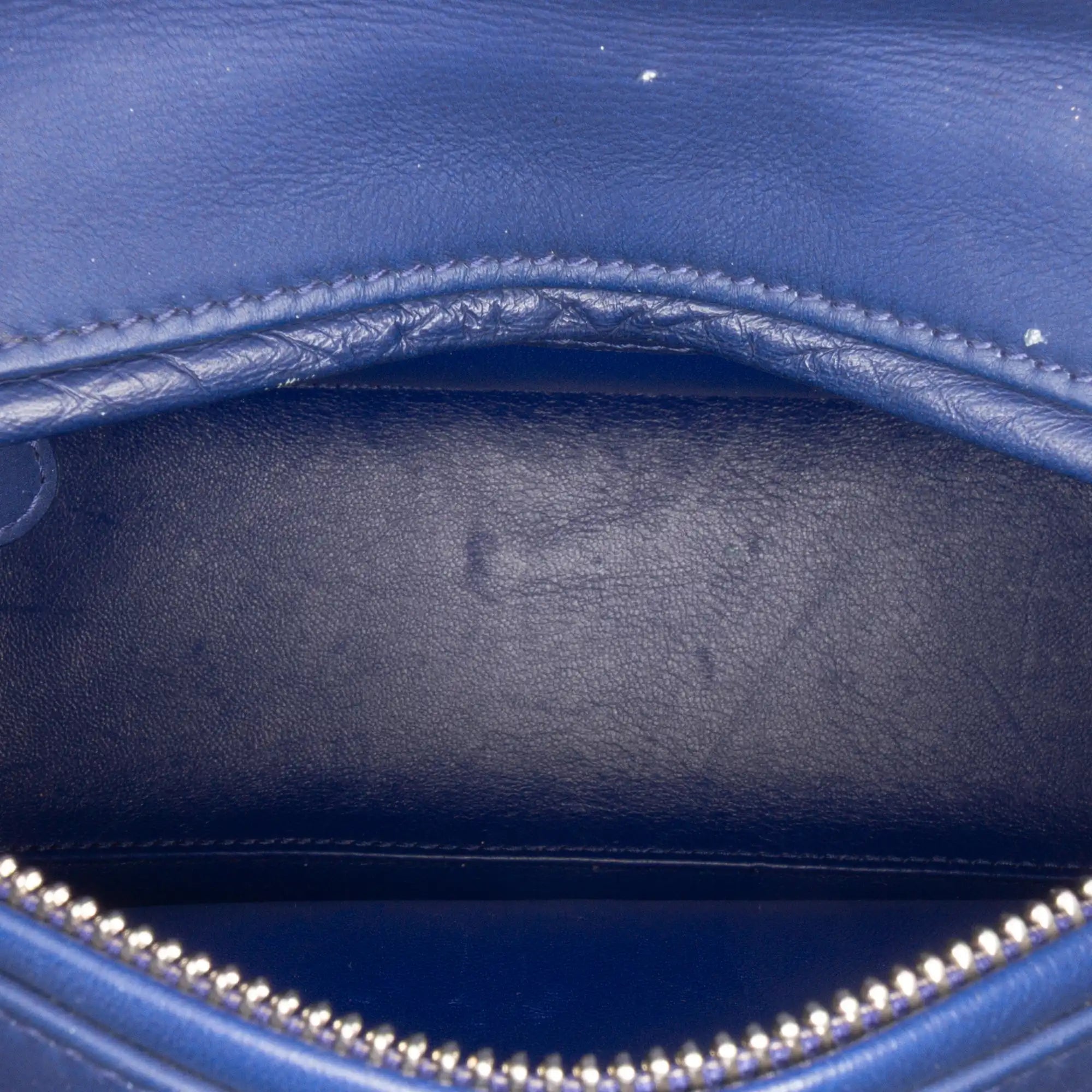 Dior Lady Dior Medium Blue Ultra Matte Cannage Calfskin