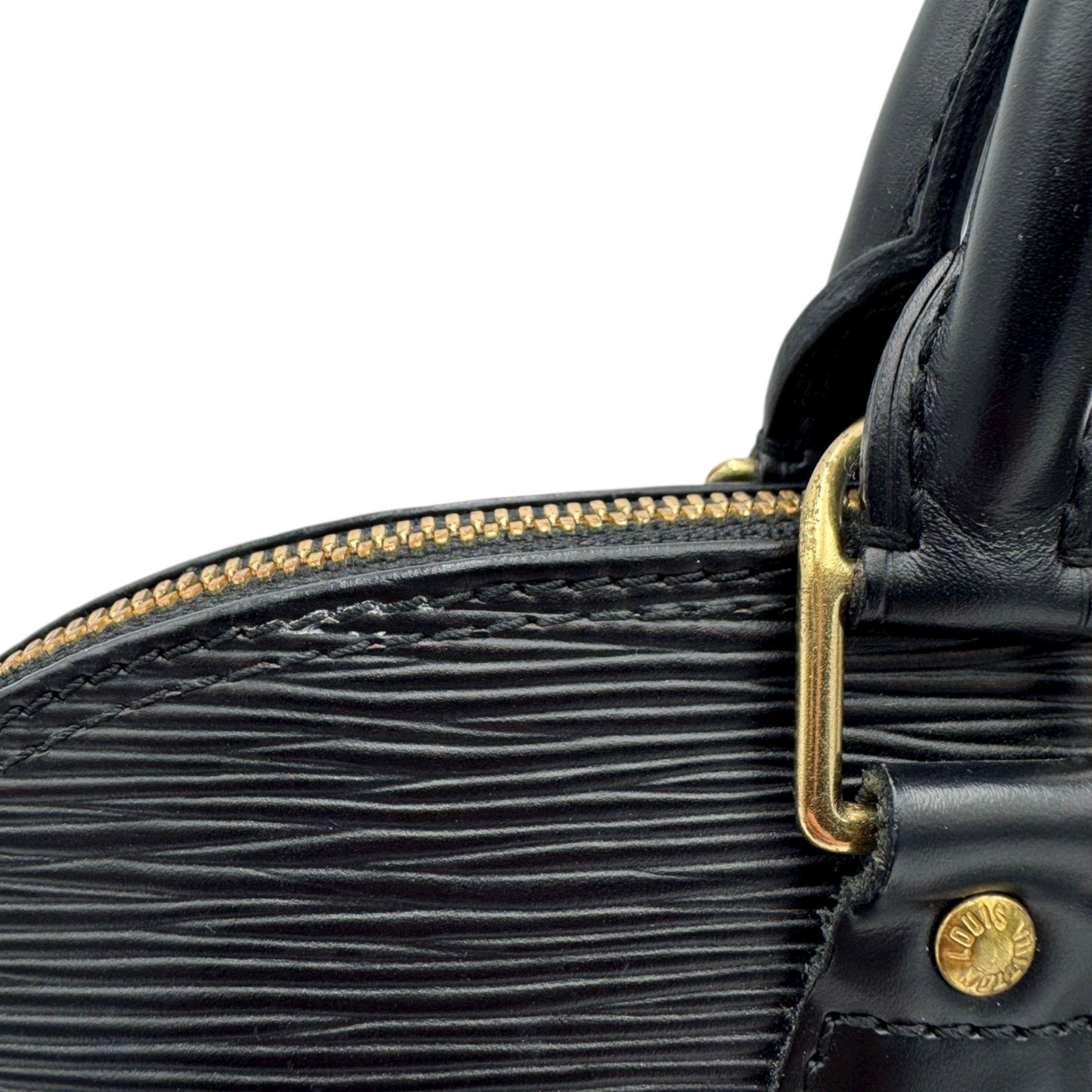 Louis Vuitton Alma PM Black Epi