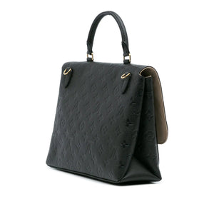 Louis Vuitton Marignan Black Monogram Empreinte