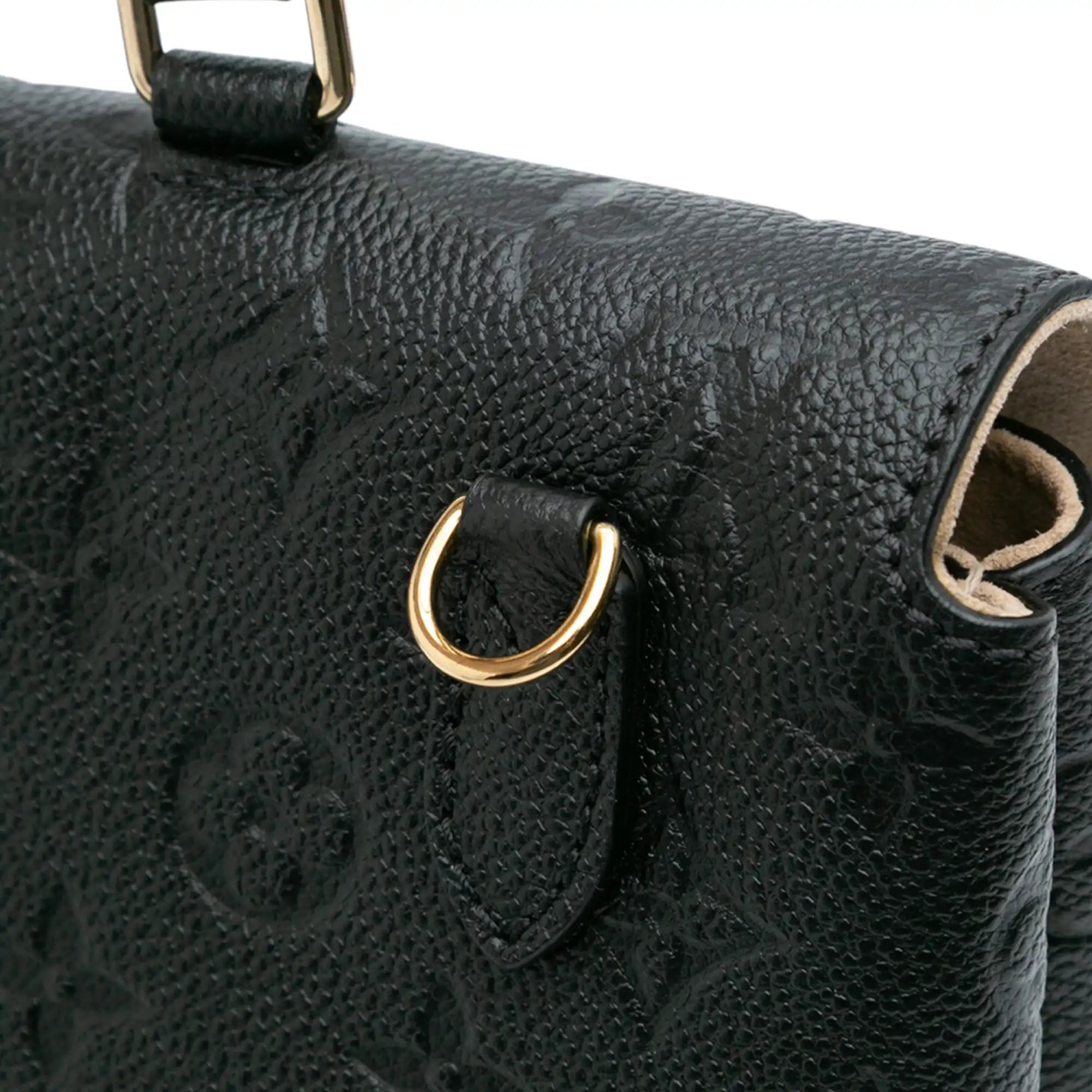 Louis Vuitton Marignan Black Monogram Empreinte