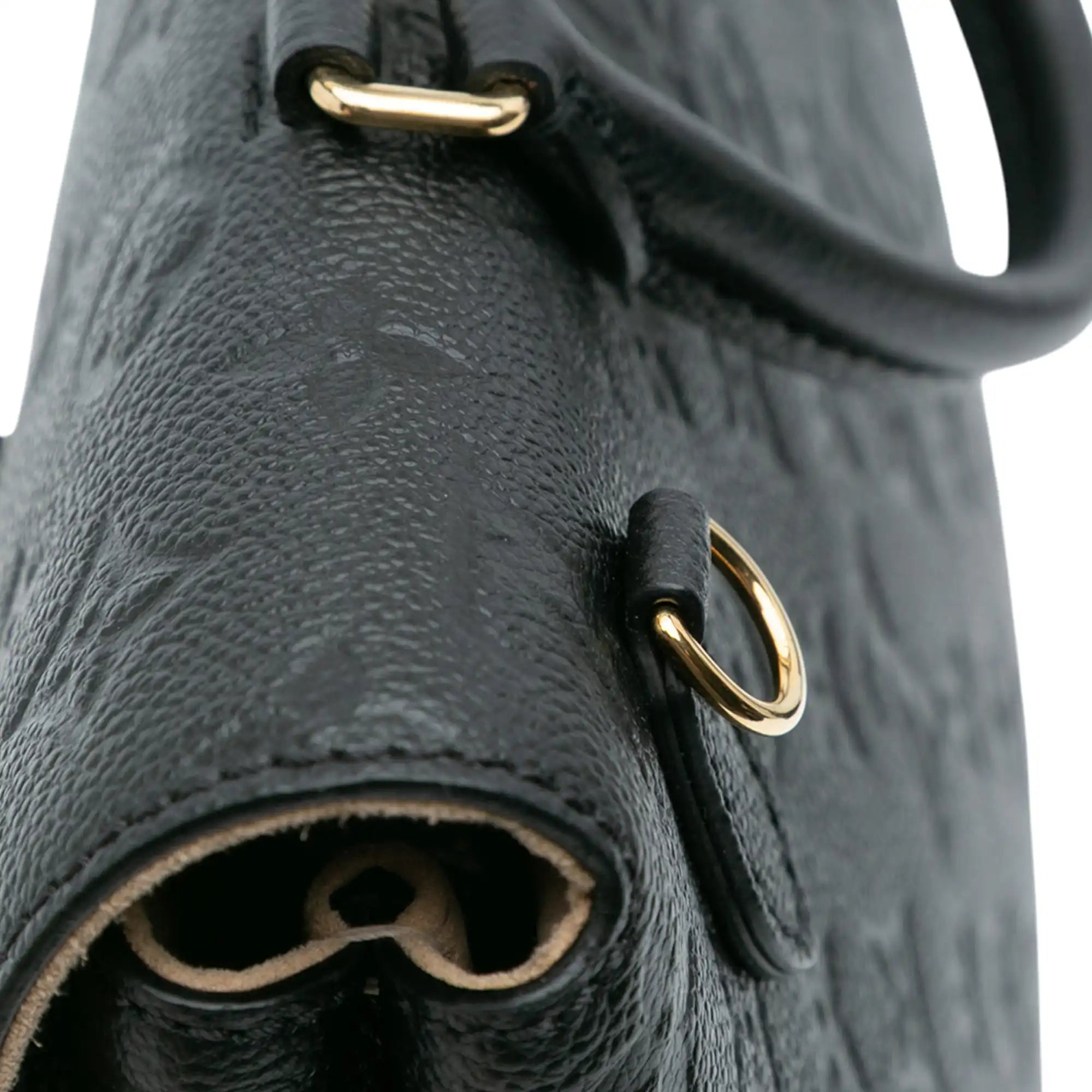 Louis Vuitton Marignan Black Monogram Empreinte