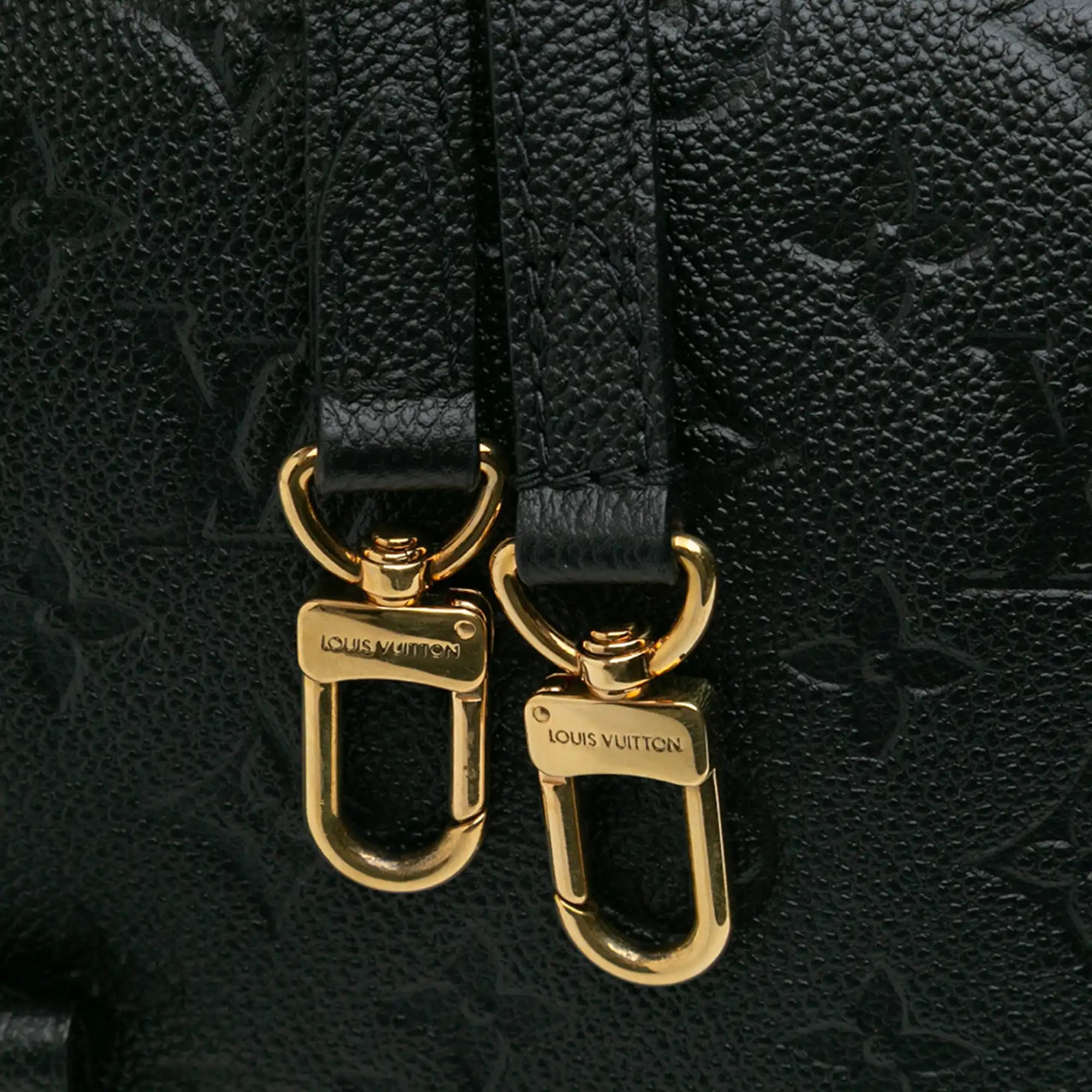 Louis Vuitton Marignan Black Monogram Empreinte