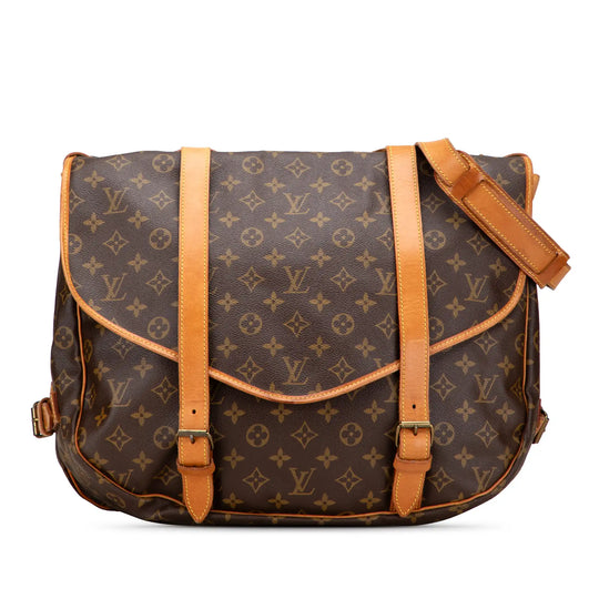 Louis Vuitton Saumur 43 Monogram Canvas