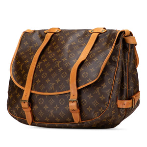 Louis Vuitton Saumur 43 Monogram Canvas