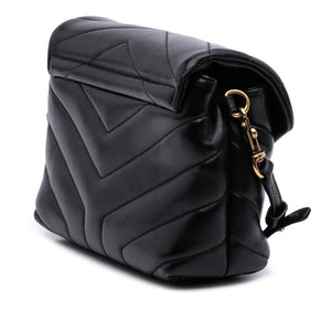 Yves Saint Laurent LouLou Toy Black Calfskin