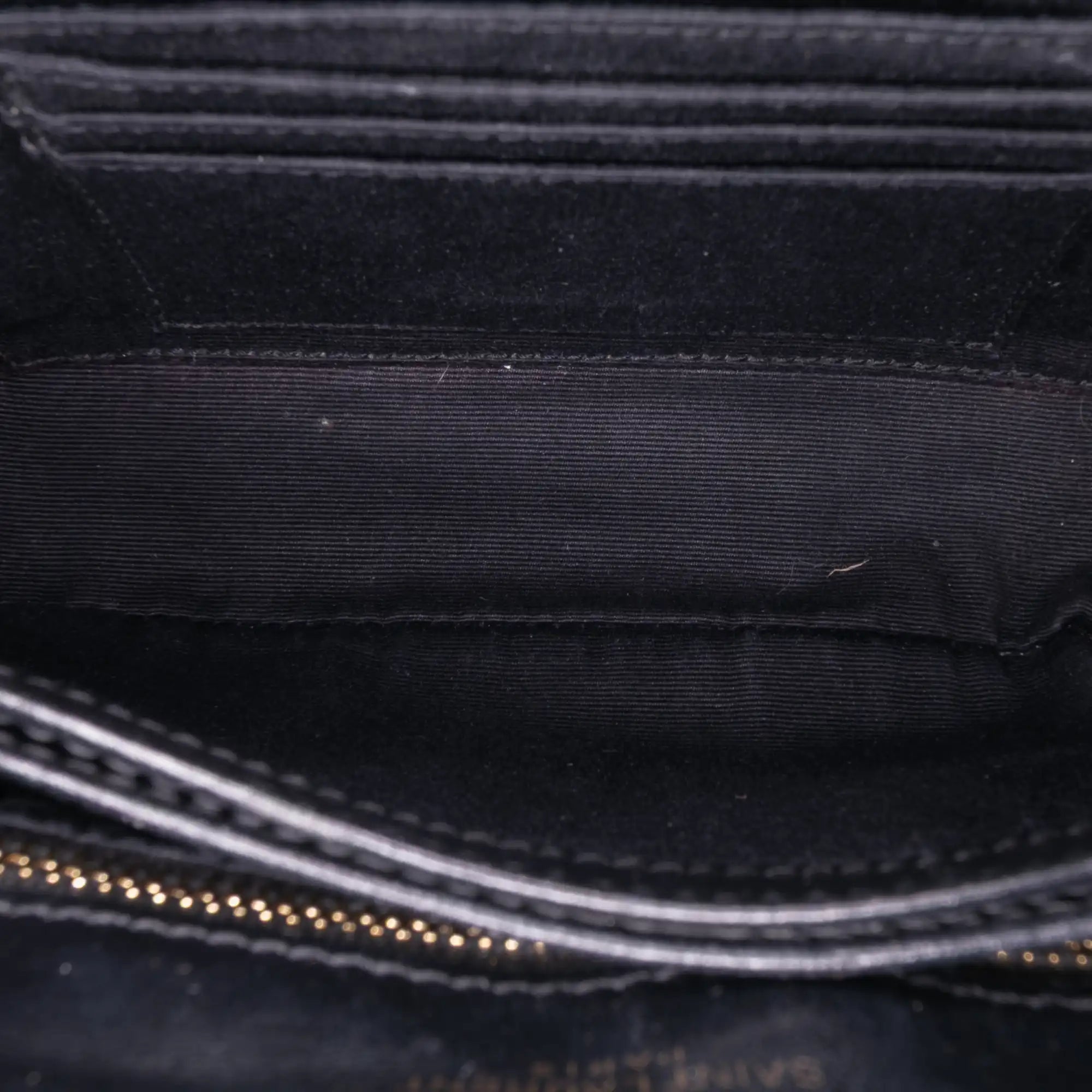 Yves Saint Laurent LouLou Toy Black Calfskin