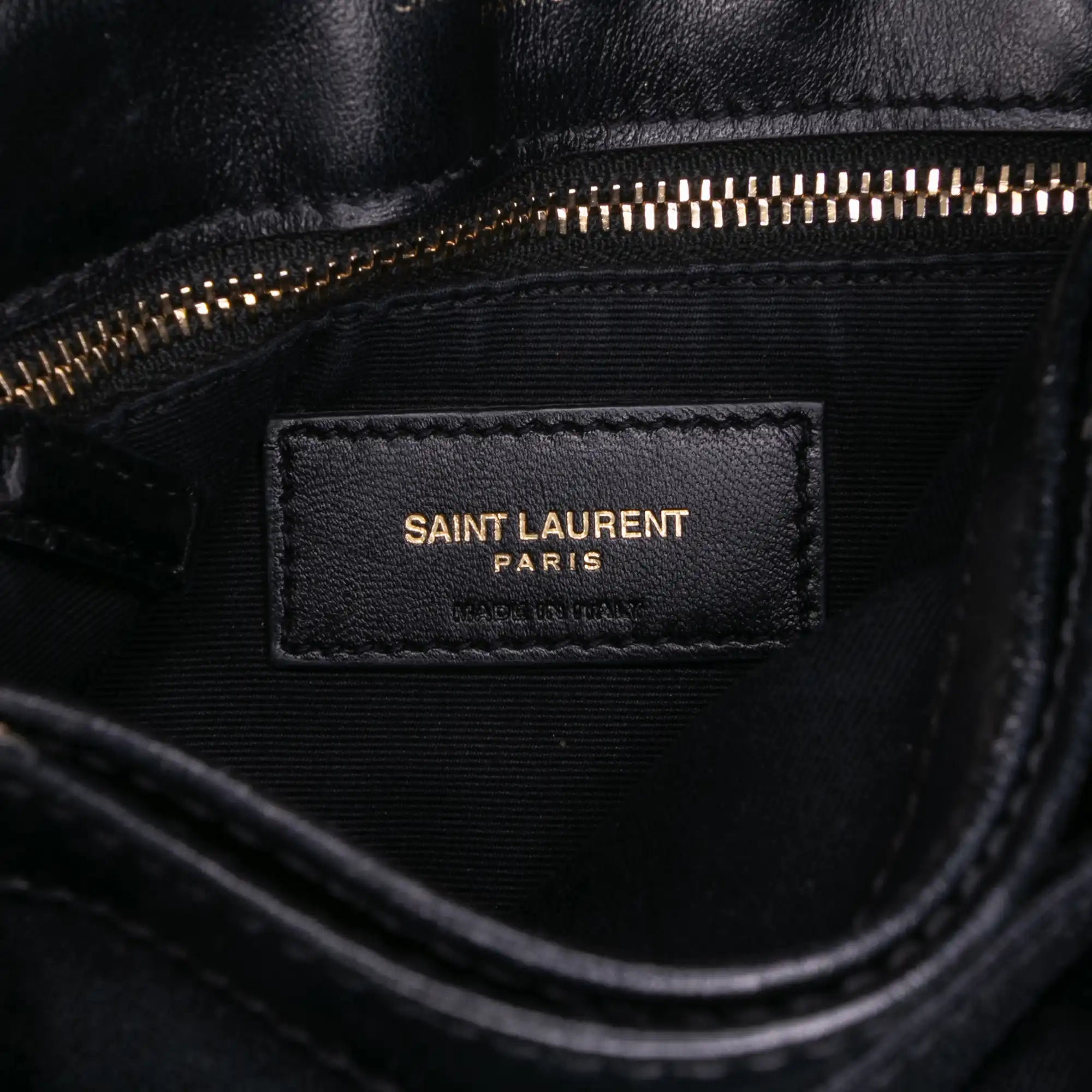 Yves Saint Laurent LouLou Toy Black Calfskin