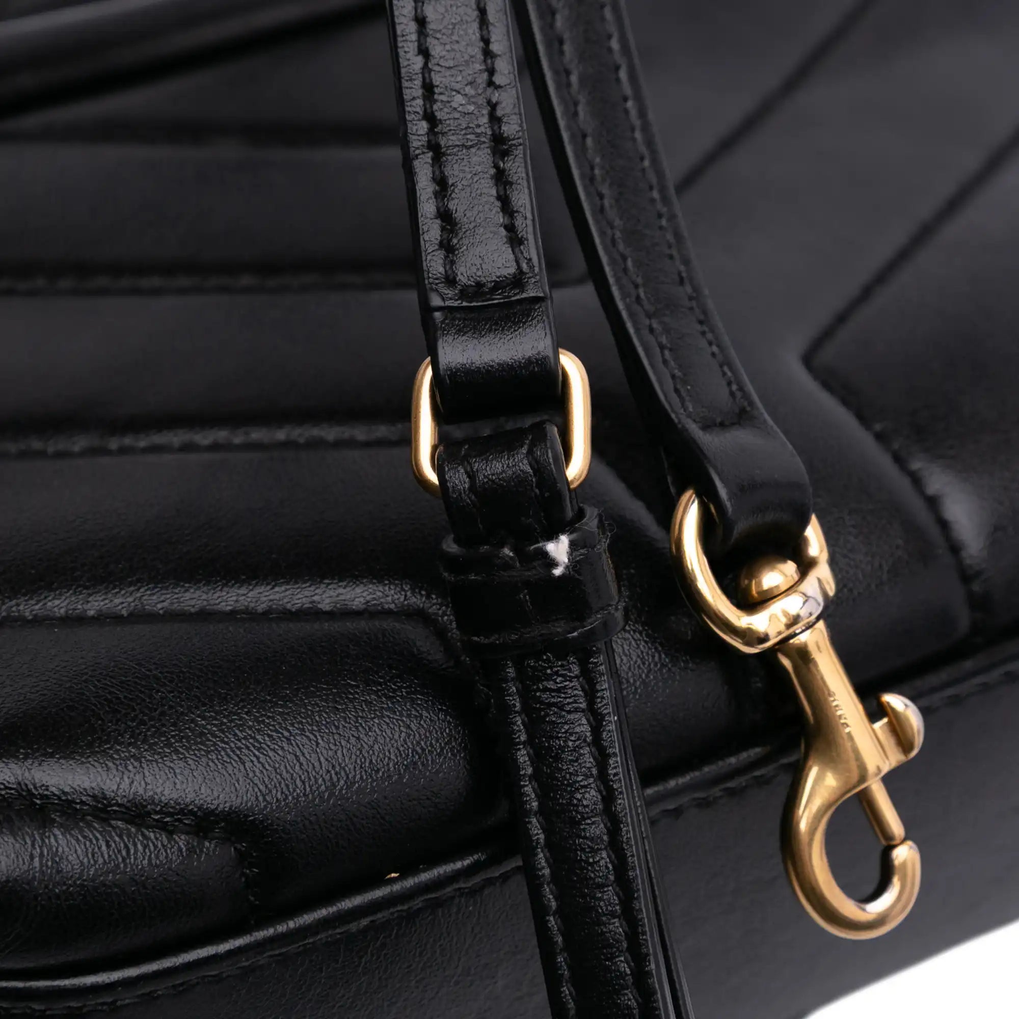 Yves Saint Laurent LouLou Toy Black Calfskin