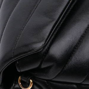 Yves Saint Laurent LouLou Toy Black Calfskin