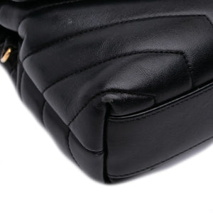 Yves Saint Laurent LouLou Toy Black Calfskin