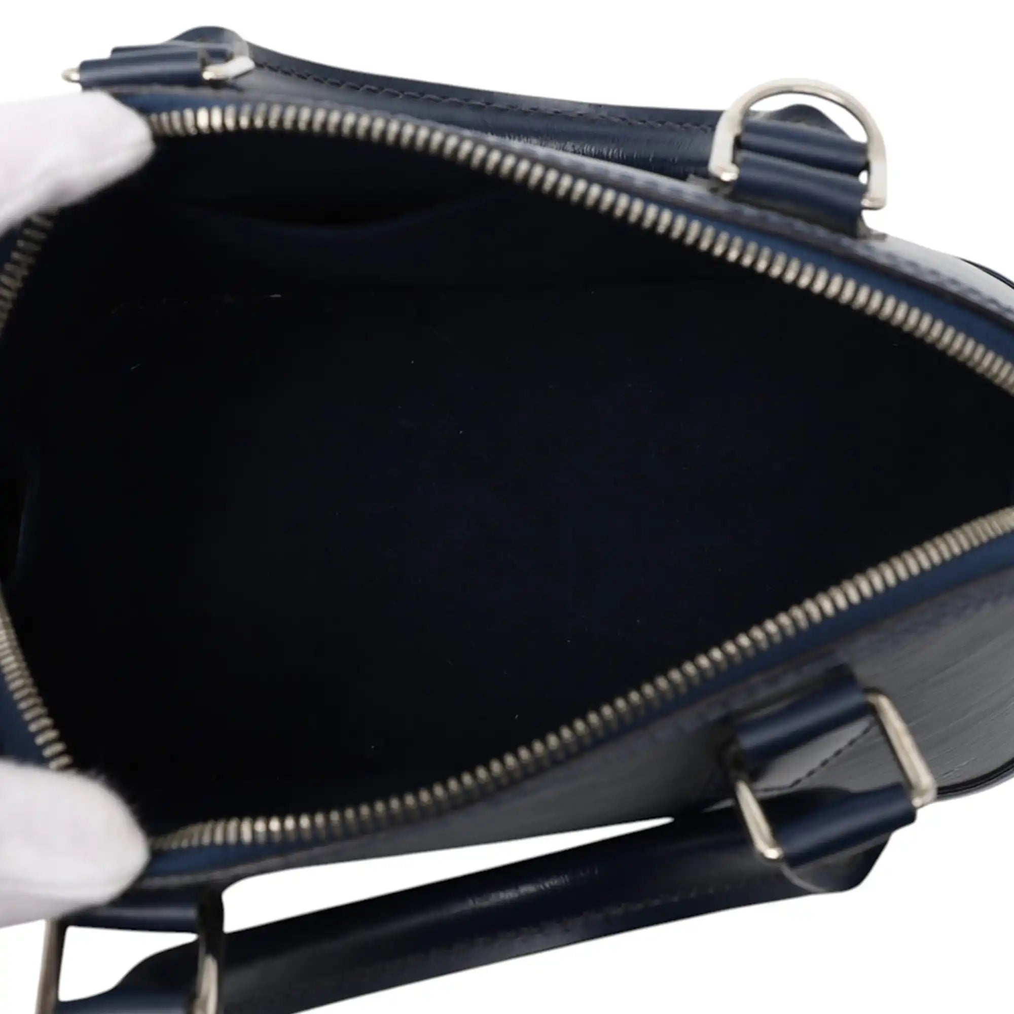 Louis Vuitton Alma BB Blue Epi