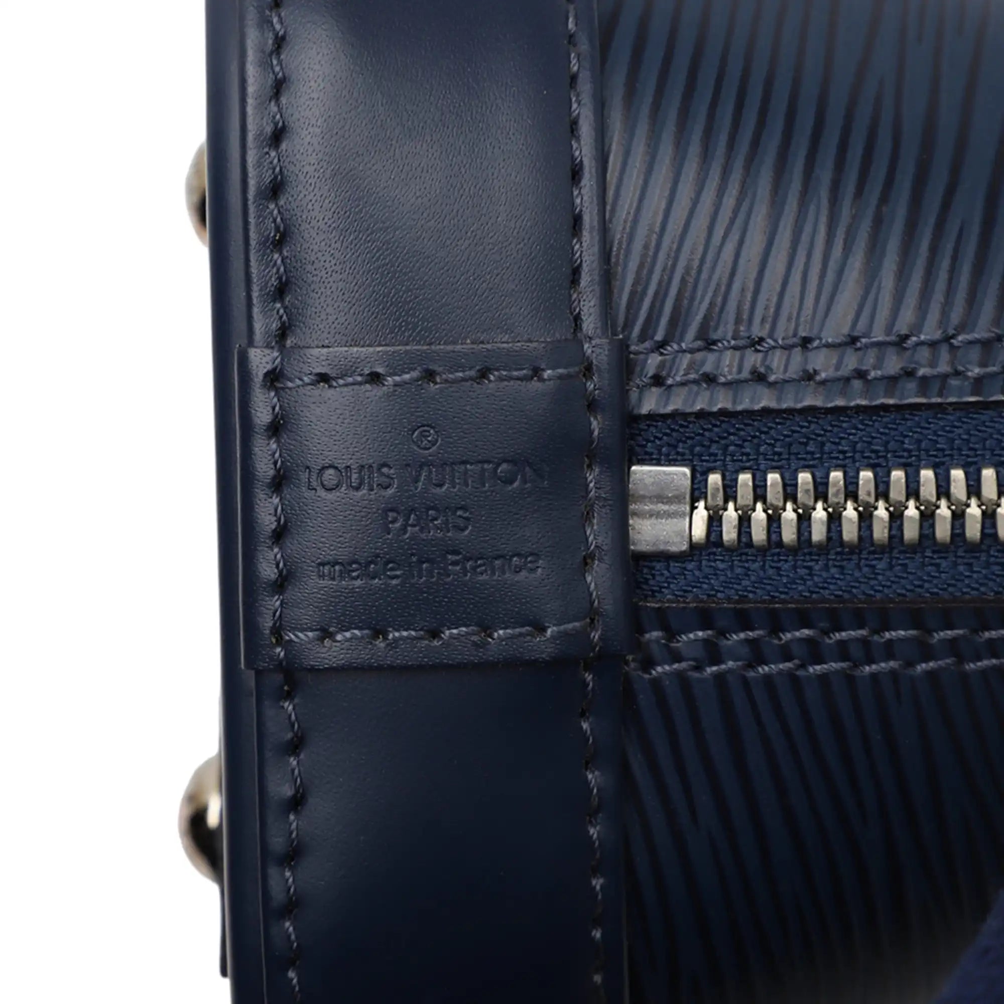 Louis Vuitton Alma BB Blue Epi