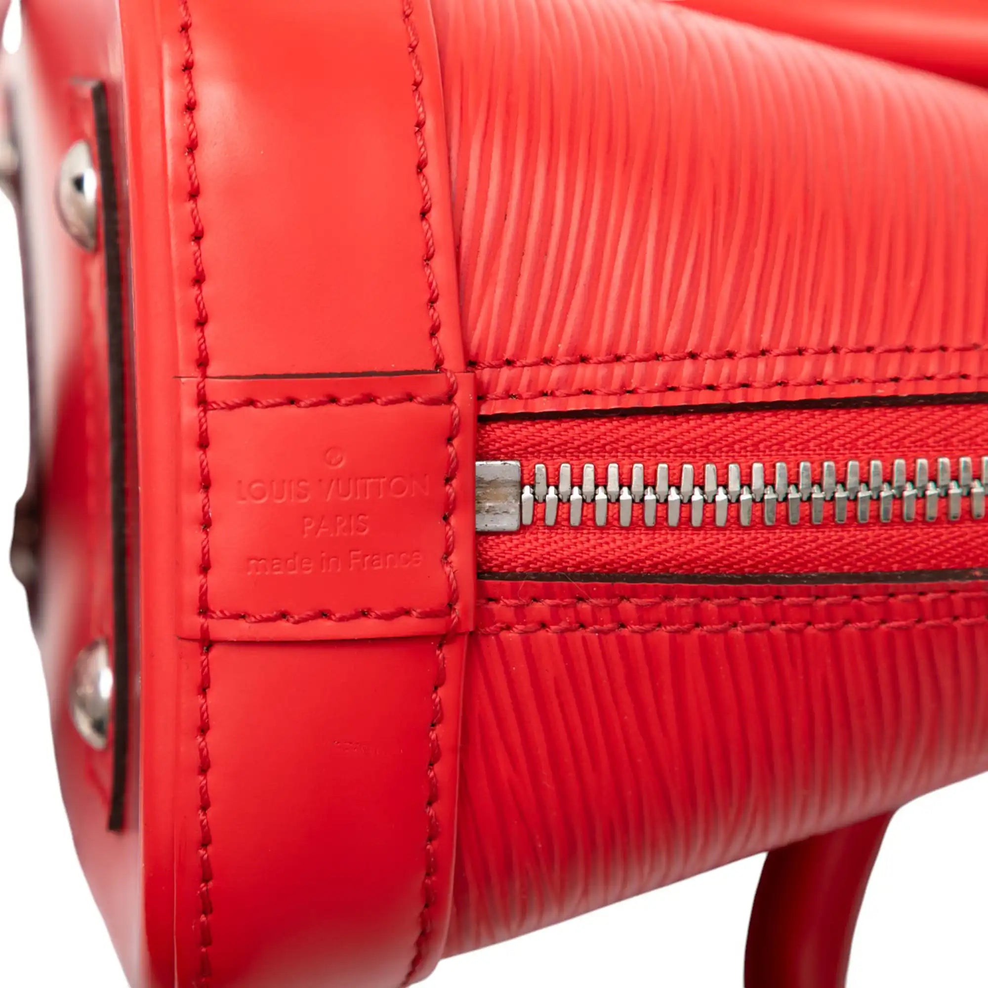 Louis Vuitton Alma BB Red Epi