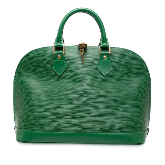 Louis Vuitton Alma PM Green Epi