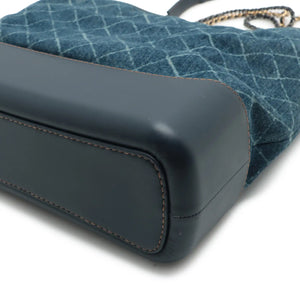 Chanel Gabrielle Hobo Large Blue Denim Calfskin