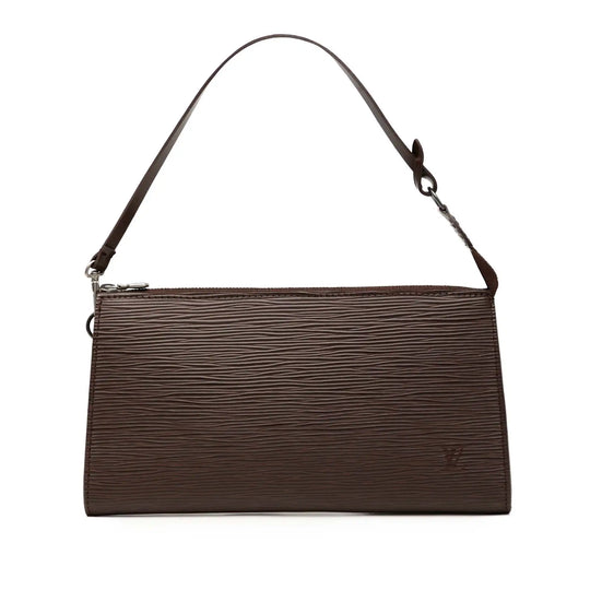 Louis Vuitton Pochette Accessories Brown Epi