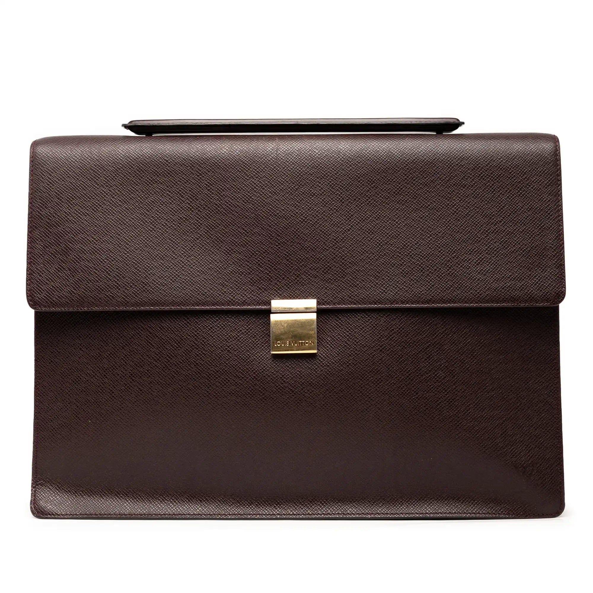 Louis Vuitton Porte-Documents Angara Brown Taiga