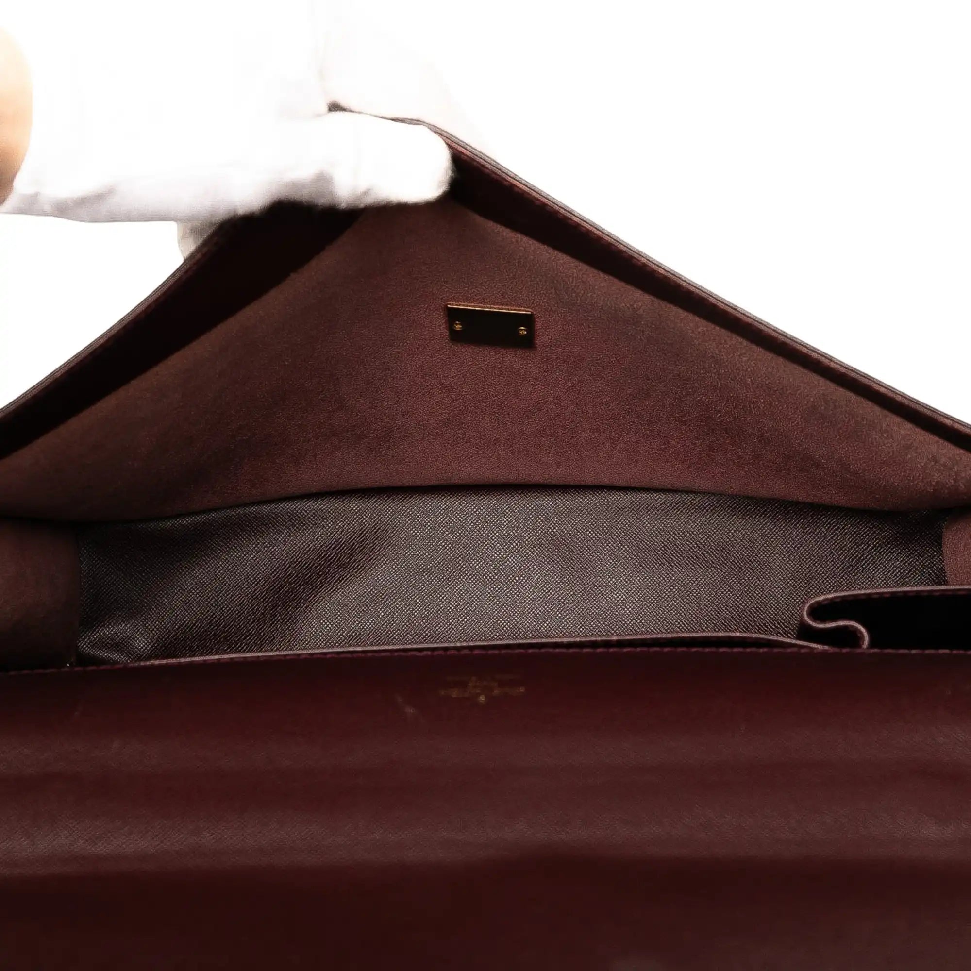 Louis Vuitton Porte-Documents Angara Brown Taiga